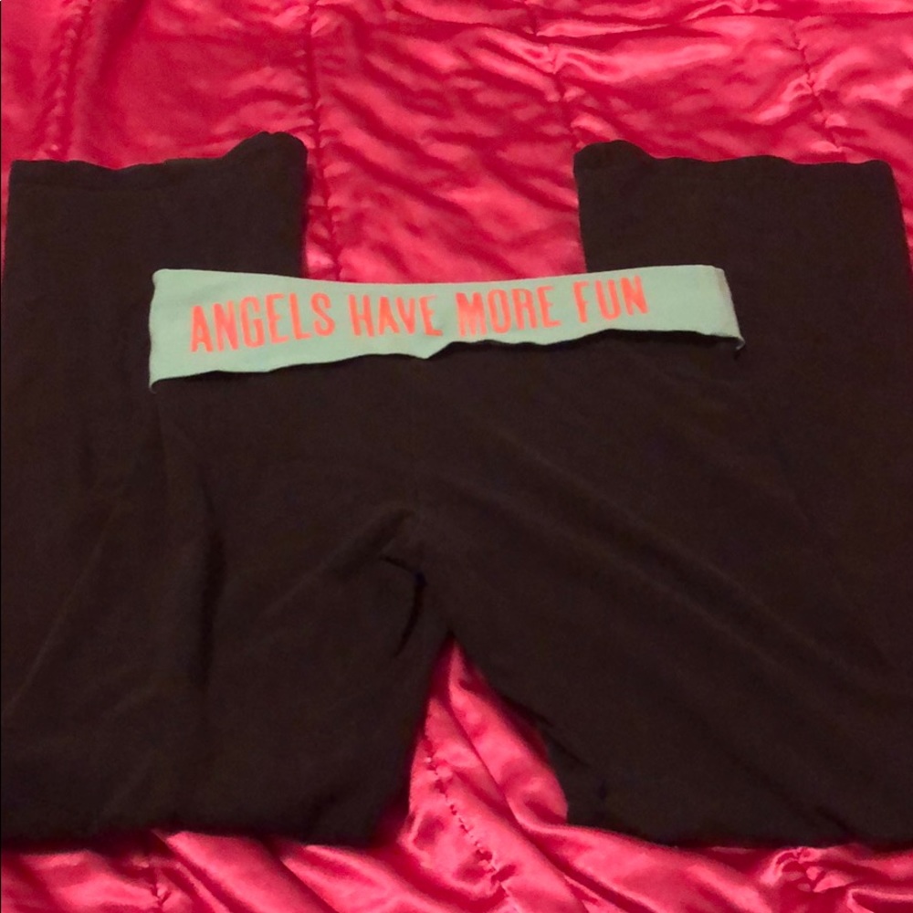 Victoria’s Secret Yoga Pants Black/Blue